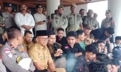 Aksi Demo Aliansi Rakyat Aceh