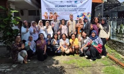 Kunjungan Duta Besar Australia Rod Brazier ke permampu medan