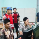 Peserta tes CAT Akpol 2026 di SMK Negeri 1 dan 2 Lhong Raya Banda Aceh. (Foto:Dok/Polda Aceh)
