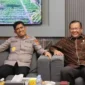 Ali Basyah terima kunjungan akademisi UIN Ar-Raniry, Syahrizal Abbas di Mapolda Aceh. (Foto:Dok/Ist)