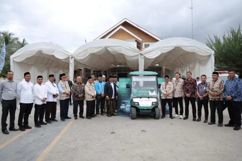 Buggy car bantuan Bank Aceh Syariah untuk jamaah haji Aceh. (Foto:Dok/Bank Aceh)