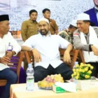 Forkopimda Aceh dalam acara pelepasan jemaah haji Embarkasi Banda Aceh. (Foto:Dok/Humas Polda Aceh)