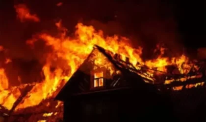 Kebakaran rumah kos putri di kopelma Darussalam