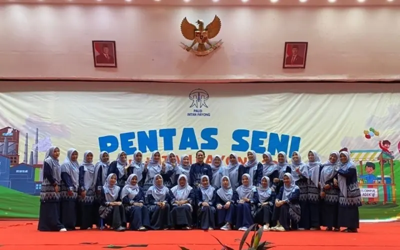 Kegiatan pentas seni PAUD Intan Payung 