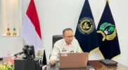 Pengarahan virtual Ditjenpas Aceh Yan Rusmanto.