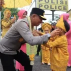 Kapolda Aceh, Marzuki Ali Basyah, meninjau Hunian Tetap (Huntap) Polri di Aceh Tamiang. (Foto:Dok/Polda Aceh).