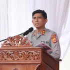 Kapolda Aceh Marzuki Ali Basyah memberikan arahan terkait disiplin dan profesionalisme tugas kepolisian di jajaran Polres Subulussalam. (Foto:Dok/Arsip)