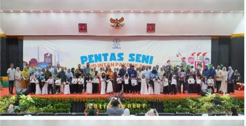 Suasana meriah Pentas Seni anak-anak PAUD Intan Payong di Gedung Dayan Dawood Banda Aceh. (Foto:Dok/PAUD Intan Payung)