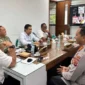 Forkopimda Aceh mengikuti vicon penanganan karhutla nasional. (Foto:Dok/Ist)