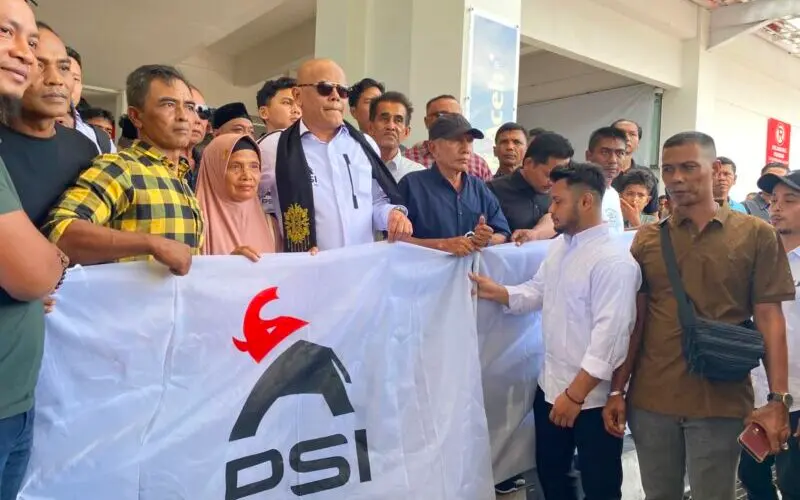 Eks kombatan GAM hadir sambut T Rival Amiruddin. (Foto:Dok/Ist)