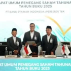 Pengumuman dividen BSI kepada pemegang saham di Kantor pusat Bank Syariah Indonesia, Jakarta. (Foto:Dok/Humas BSI)