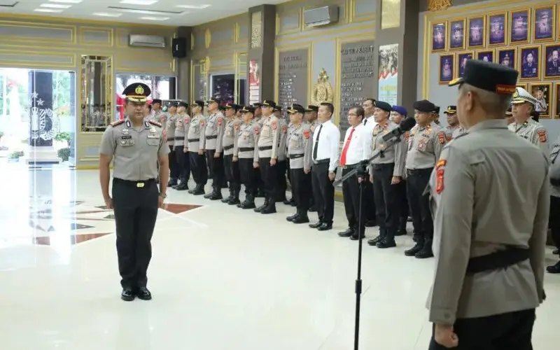 Polda Aceh Naikkan Pangkat 1.544 Personel, Tekankan Integritas dan Pelayanan. (Foto:Dok/Polda Aceh)