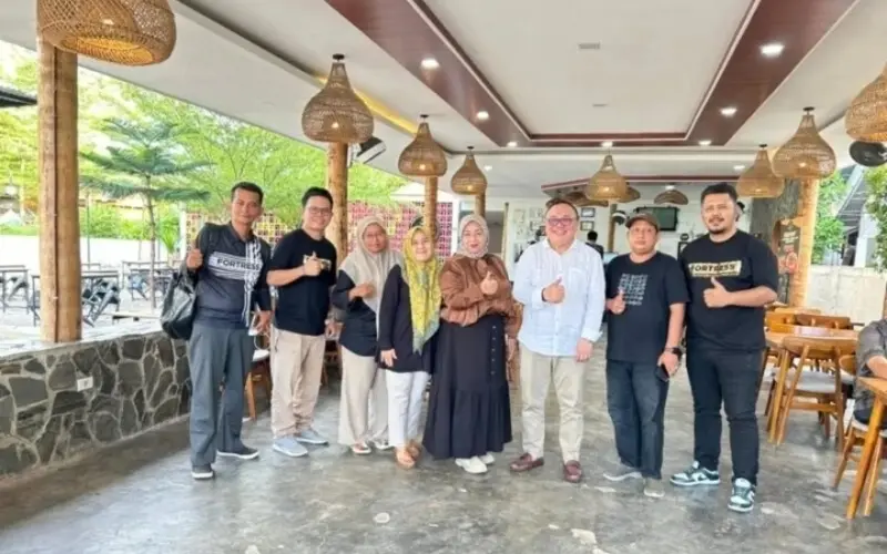 Penjajakan kerja sama properti APERSI Aceh dan Fortress, perusahaan penyedia pintu baja modern. (Foto:Dok/Ist)