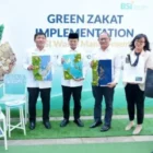Program Green Zakat BSI mendukung pengurangan sampah nasional. (Foto:Dok/BSI)