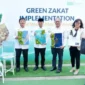 Program Green Zakat BSI mendukung pengurangan sampah nasional. (Foto:Dok/BSI)