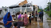 Hutara rusak akibat hujan dan angin badai
