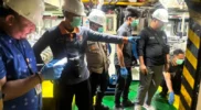 Polisi menyelidiki dugaan ledakan di kapal Aceh Hebat II.