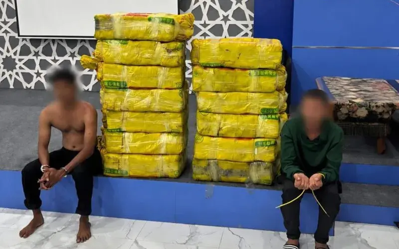 Barang bukti 325 kilogram sabu hasil pengungkapan Bea Cukai. (Foto:Dok/Beacukai)