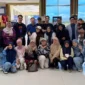 35 Peserta kaderisasi Kepemimpinan Nasional, TSLB Angkatan IX berangkat dari Bandara SIM Aceh menuju Brebes, Jawa Tengah. (Foto:Dok/TSLB)