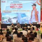 Acara peluncuran buku Polda Aceh Meutuah di BSI Landmark. (Foto:Dok/Polda Aceh)