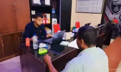 Pemeriksaan Pelaku pemerasan di lamreh