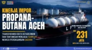 Aktivitas pelabuhan Krueng Geukueh Lhokseumawe