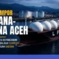 Aktivitas impor propana dan butana melalui Pelabuhan Lhokseumawe. (Foto:Dok/Banner)