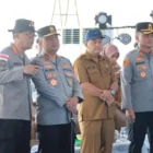 Kapolda Aceh, Irjen Ruddi Setiawan, meninjau Huntap Presisi di Aceh Tamiang. (Foto:Dok/Polda Aceh)