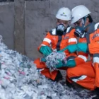 Solusi Bangun Indonesia manfaatkan limbah industri dan sampah sebagai bahan bakar serta bahan baku alternatif dalam proses produksi semen. (Foto:Dok/SBI).