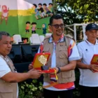 Ketua PORTINA Aceh Piet Rusdi saat prosesi pelantikan pengurus PORTINA Provinsi Aceh. (Foto:Dok/PORTINA Aceh)