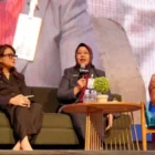 Ana Nurul Khayati menjelaskan strategi layanan BSI, menghadirkan layanan inklusif bagi penyandang disabilitas di seluruh cabang. (Foto:Dok/BSI)