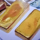 Emas batangan 2,989 gram seharga Rp. 7,2 Miliar disita dari WNA asal China. (Foto:Dok/Bea Cukai)