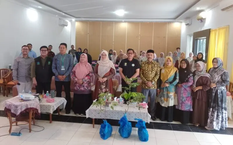 Guru SD Banda Aceh mengikuti pelatihan FOLU Goes to School. (Foto:Dok/Ist)