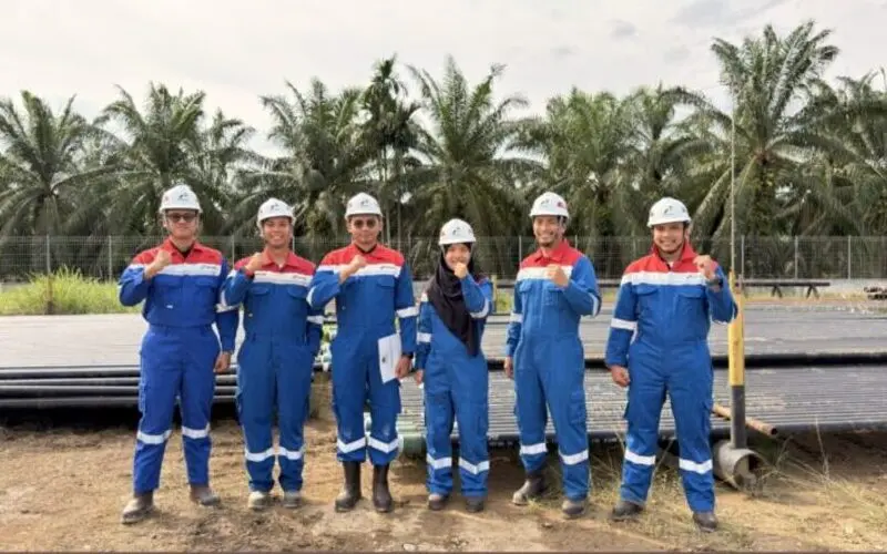 Monitoring fasilitas kepabeanan sektor hulu migas Pertamina EP Rantau Field di Aceh Tamiang. (Foto:Dok/DJBC)