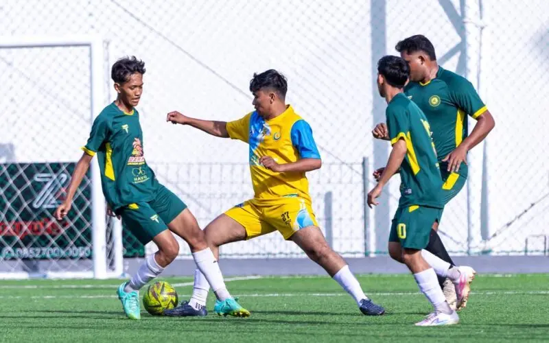 Pertandingan hari kedua AMM Championship 2026 di Fourgee Mini Soccer. (Foto:Dok/LN).