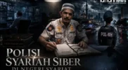 Polisi Syariah Siber di negeri syariat.