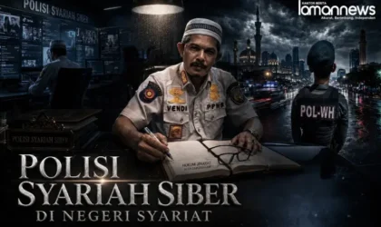 Polisi Syariah Siber di negeri syariat.