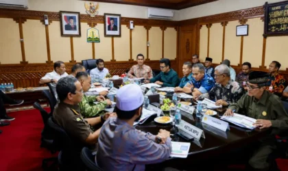 Rapat koordinasi forkopimda aceh