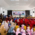 Ratusan anak mengikuti dongeng interaktif Kak Bimo di Gayo Lues, mengangkat tema Dongeng Menginspirasi Anak Berprestasi. Suasana HAN 2026 di Pendopo Bupati Gayo Lues bersama Kak Bimo.(Foto:Dok/LN)
