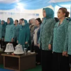 Ketua TP PKK Aceh menghadiri HKG PKK Nasional di Makassar, memperkuat kolaborasi, pemberdayaan keluarga, UMKM, dan inovasi pembangunan daerah. (Foto:Dok/Adpim)