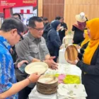 Aceh Product Launch Collaboration Day 2026, produk unggulan Aceh dipamerkan di Hotel Grand Inna Medan. (Foto:Dok/Diskop Aceh)