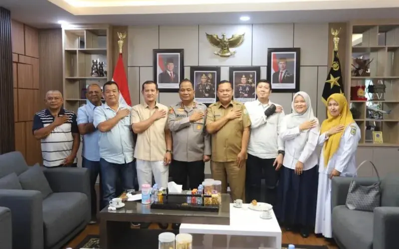 Kapolda Aceh Ruddi Setiawan menerima kunjungan IKAGARA Banda Aceh. (Foto:Dok/Polda Ace)