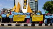 Aksi solidaritas Perempuan Aceh