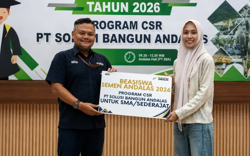 Askia, perwakilan penerima beasiswa 
