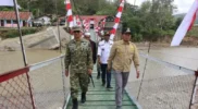 Peresmian jembatan perintis