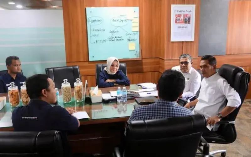 Pertemuan Pemerintah Aceh dengan Direktur Operasi SBI. (Foto:Dok/SBI)