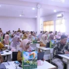Peserta sosialisasi Internet Banking Corporate (IBC) Bank Aceh dari satuan pendidikan Bireuen. (Foto:Dok/Bank Aceh)