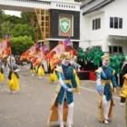 Kirab Merah Putih Kodam Iskandar Muda melibatkan pelajar mahasiswa dan masyarakat. (Foto:Dok/Kodam IM)