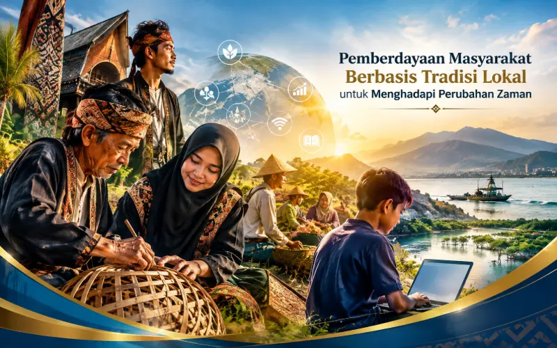 Tradisi lokal menghadapi perubahan zaman. (Foto:Ilustrasi)
