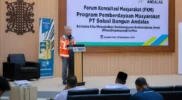 Forum evaluasi program CSR Solusi Bangun Andalas